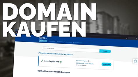 home page domain kaufen.